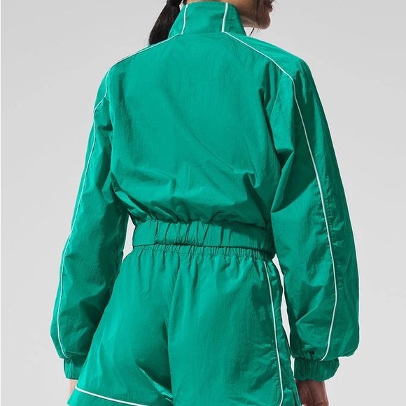 ALO Yoga Motivate Full-Zip Track Jacket - S - Picture 2 of 4